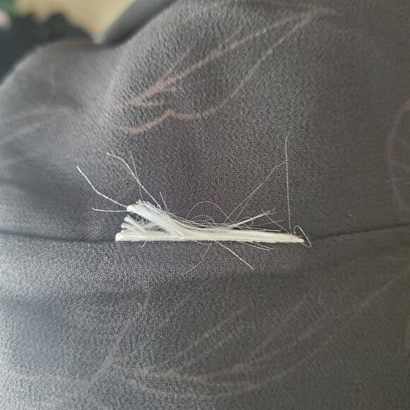 Joie Cedra Black Floral Silk Top XS - Picture 6 of 8